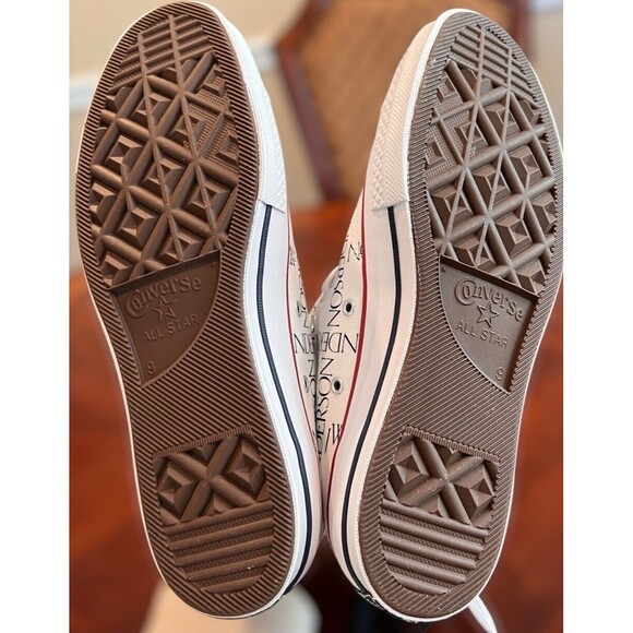 Converse Chuck 70 Hi Grid JW Anderson White Black Insign Mens 9 Sneakers 160808C main image 2